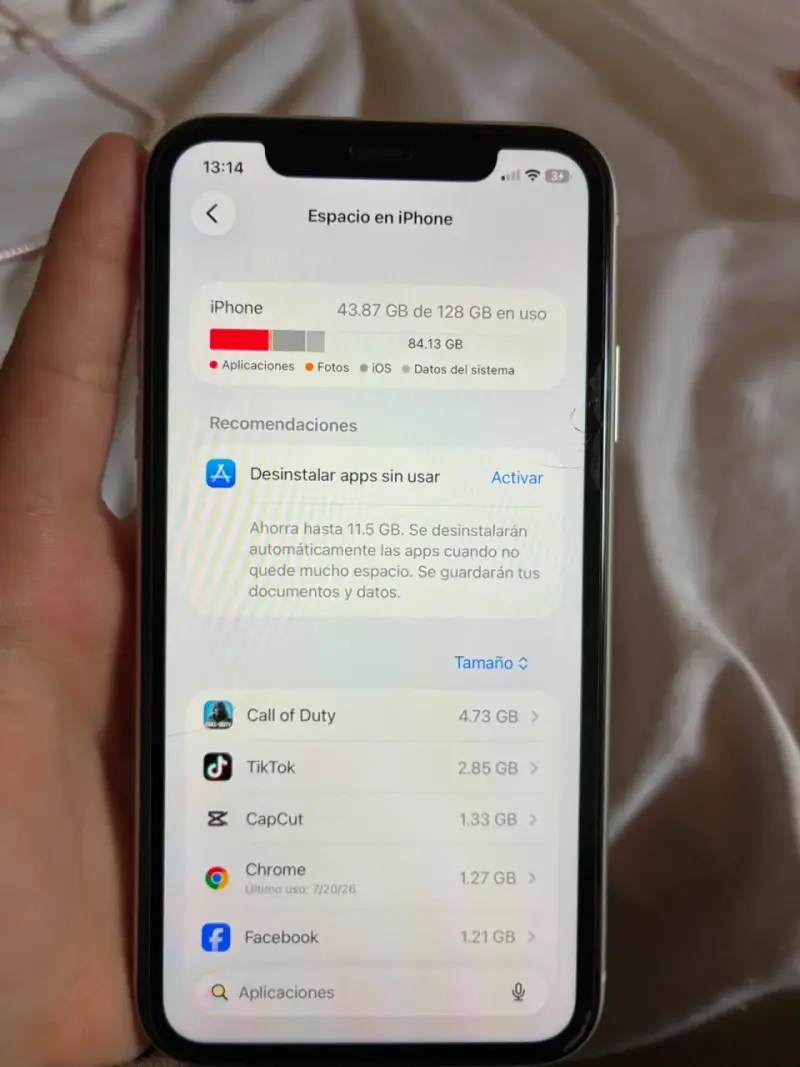 iPhone 11 Blanco 128GB en Buen Estado - 3