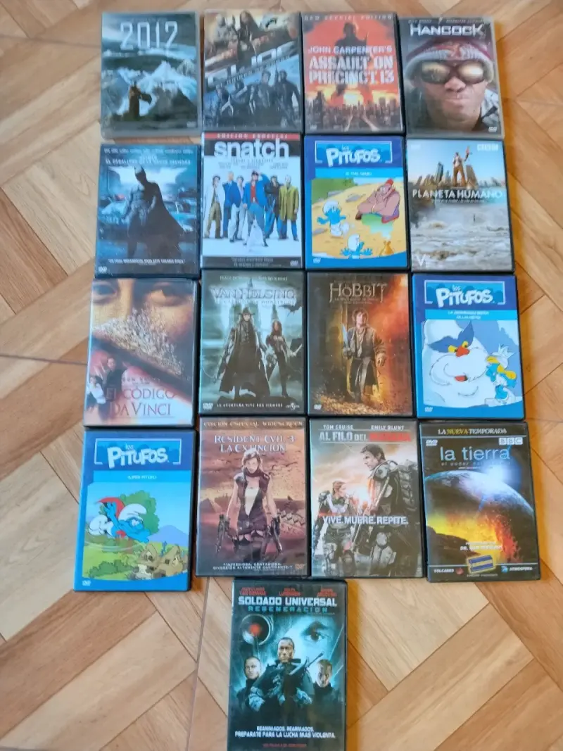 Colección de DVDs de conciertos y películas - 3