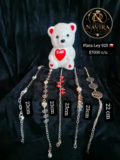 Pulseras y Collares de Plata Ley 925 Joyas Navira - miniatura 1