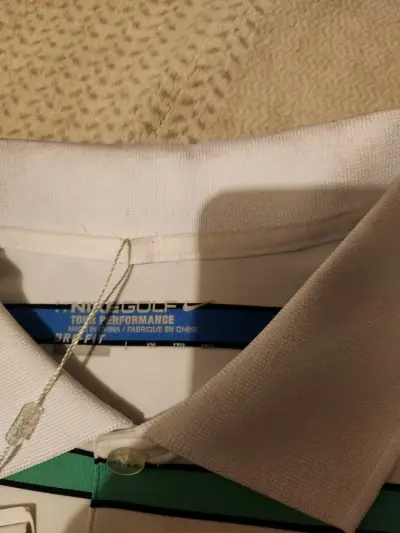 Polera Polo Nike Golf Rayada UPF 40+ - miniatura 4
