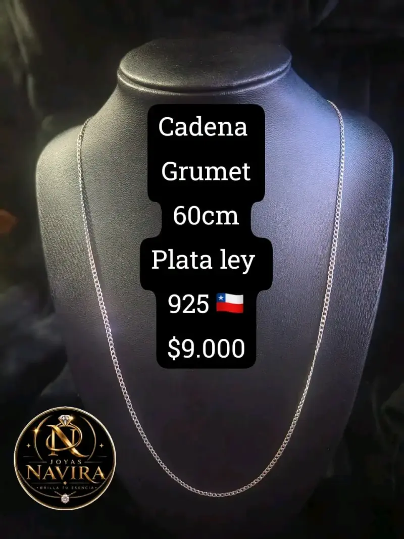 Conjunto joyas en plata 925 con cadena y pulsera - 6