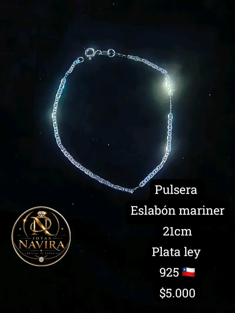 Cadena de Plata 925 Grumet 60.5 cm - 3