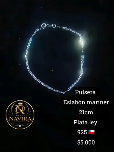 Cadena de Plata 925 Grumet 60.5 cm - miniatura 3