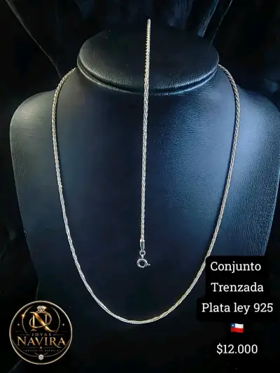 Conjunto de joyas de plata 925 Navira - miniatura 5