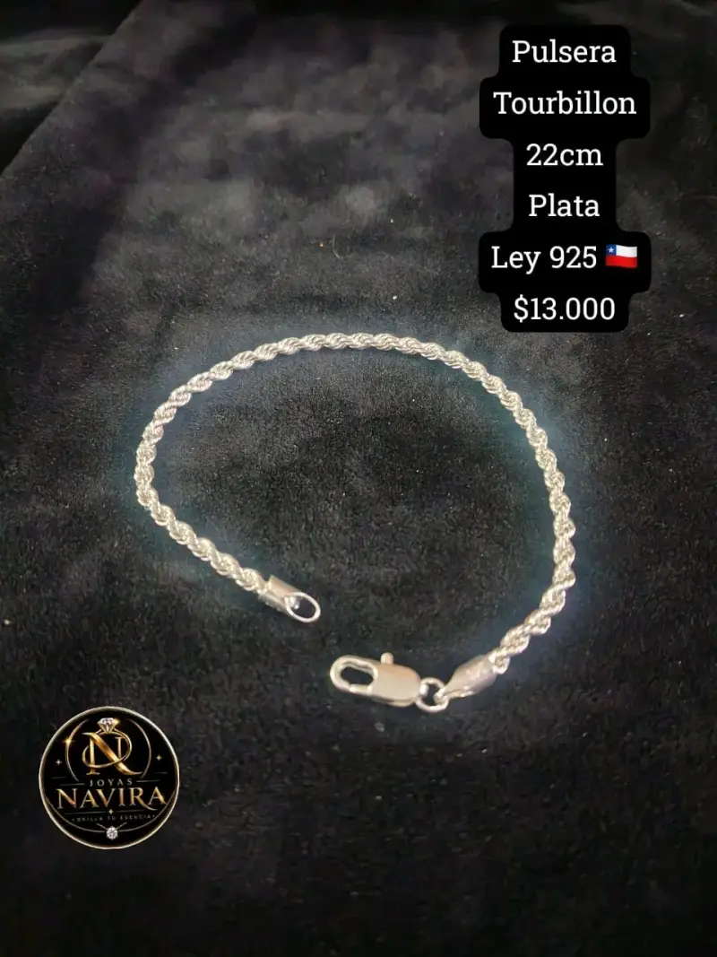 Cadena de Plata Grumet 70cm Ley 925 - 5