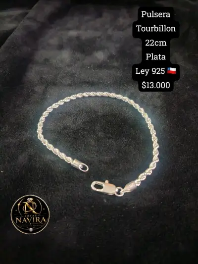 Cadena de Plata Grumet 70cm Ley 925 - miniatura 5