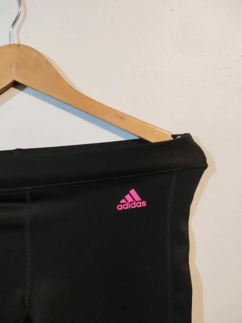 Leggings deportivos negros Adidas para mujer - 4