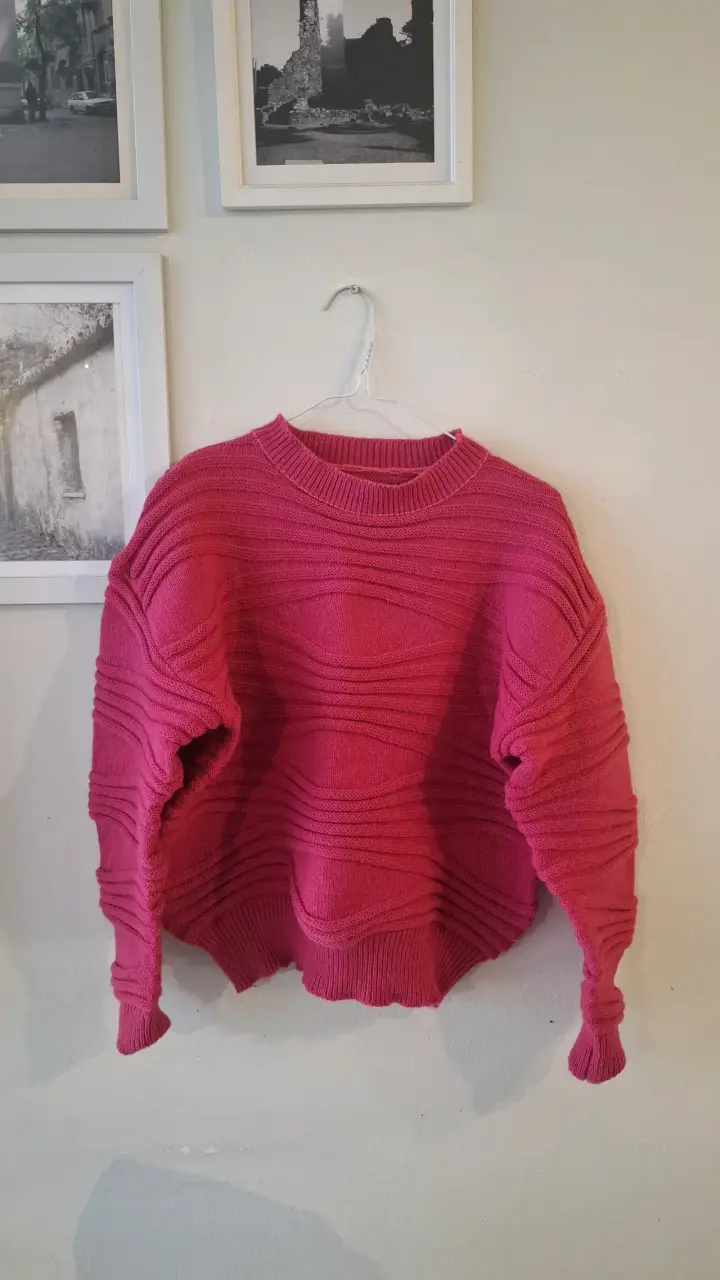 Suéter fucsia para mujer - 1