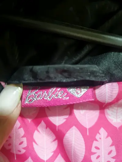 Parka con capucha Barbie negro talla 8 - miniatura 2