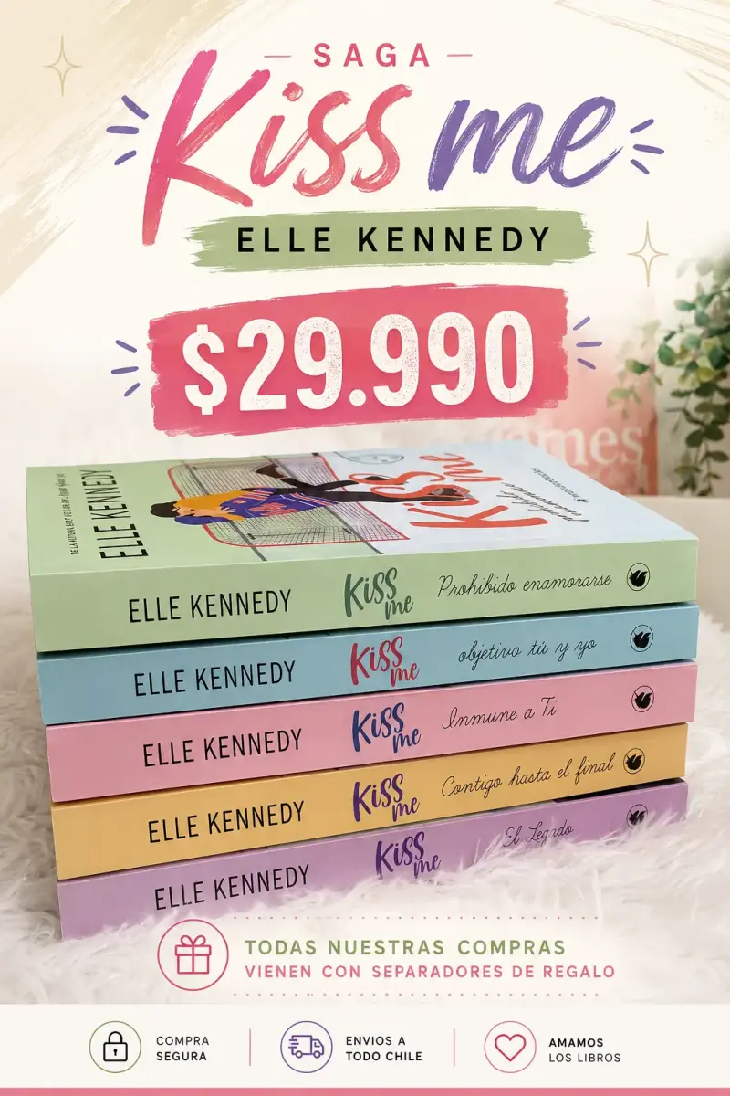 Saga de libros Kiss Me de Elle Kennedy - 1