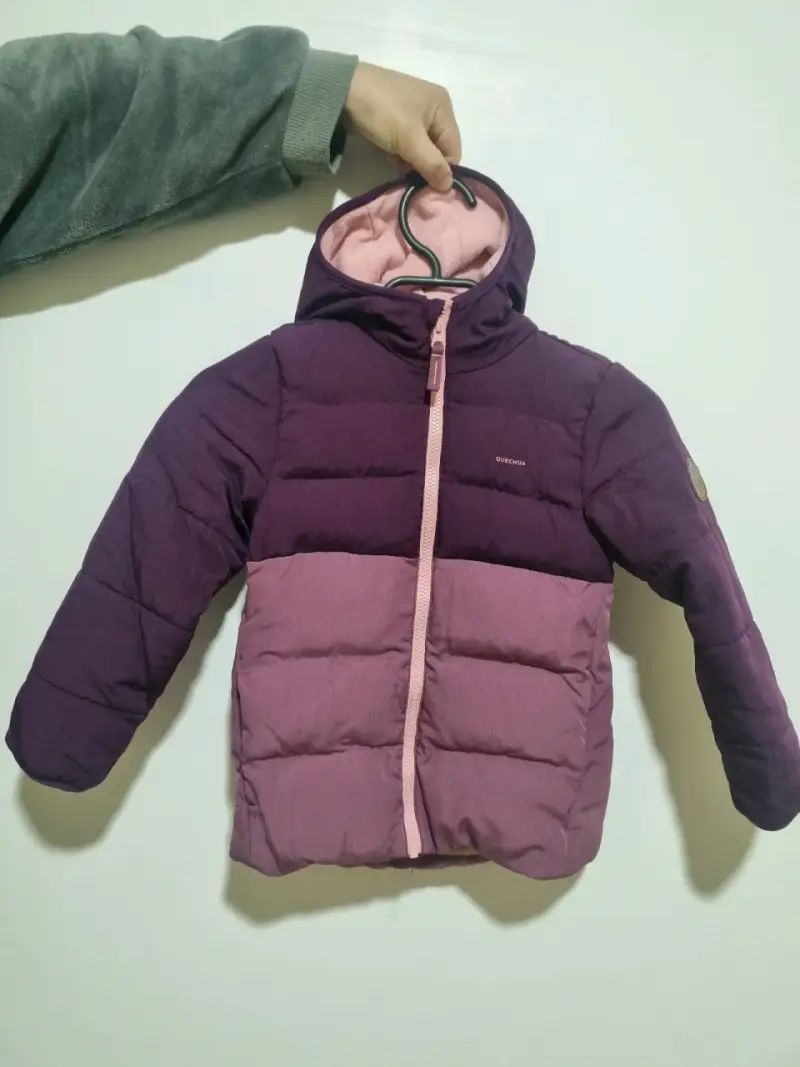 Parka Quechua morada/rosado 5/6 años - 1