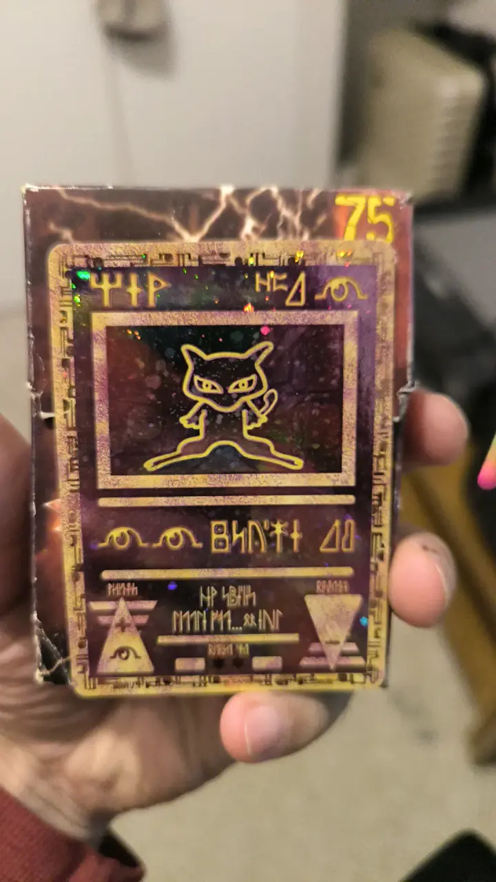 Carta Pokémon Mew - 1