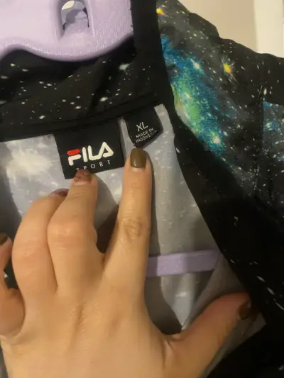 Chaqueta deportiva Fila estampado galaxia - miniatura 2