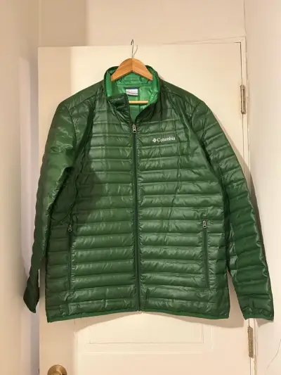 Chaqueta acolchada verde Columbia para hombre - miniatura 1