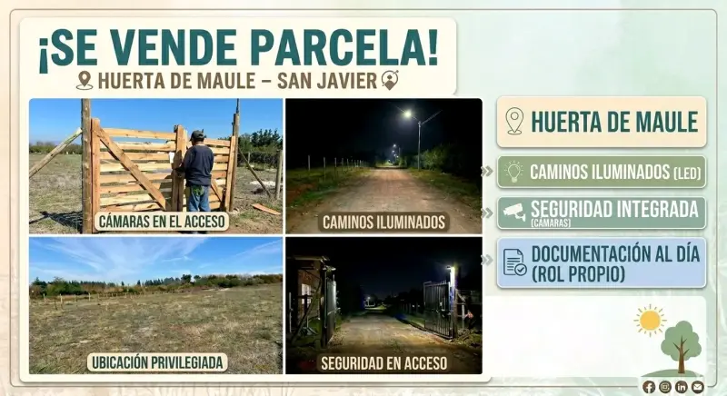 Parcela en Venta en Huerta de Maule, San Javier - 4