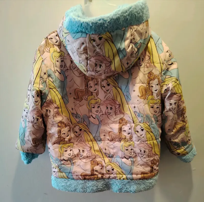 Chaqueta Infantil de Princesas Disney reversible - 2