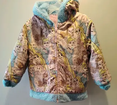 Chaqueta Infantil de Princesas Disney reversible - miniatura 3