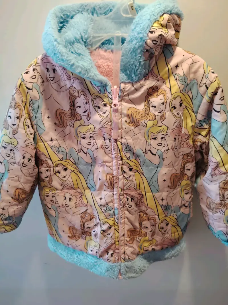 Chaqueta Infantil de Princesas Disney reversible - 4