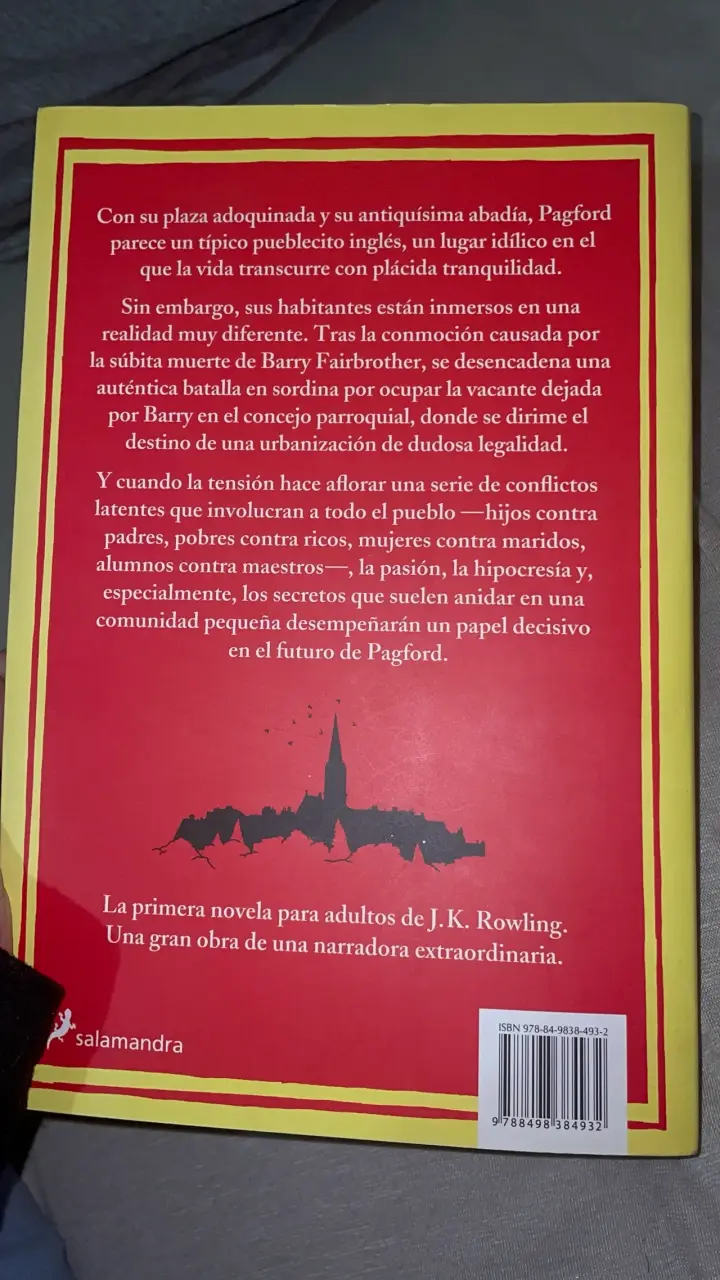 Libro Una Vacante Imprevista de J.K. Rowling - 2