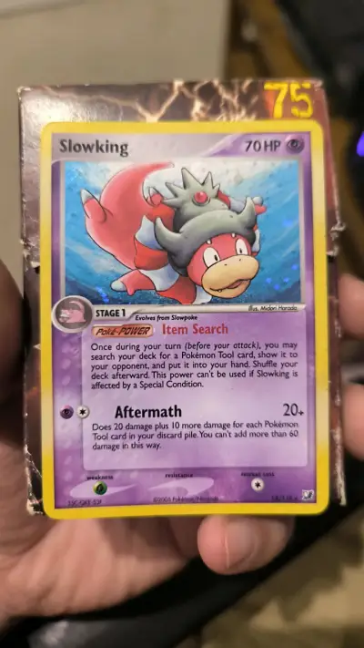 Carta Pokémon Slowking 2005 Edición Rara - miniatura 1