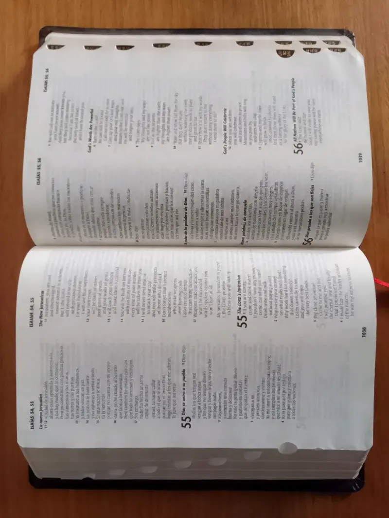 Biblia Bilingüe Español-Inglés - 2