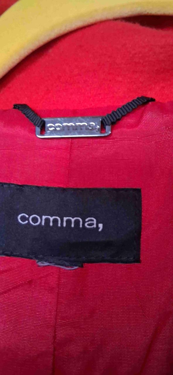 Abrigo rojo talla 46 hecho en Macedonia - 6