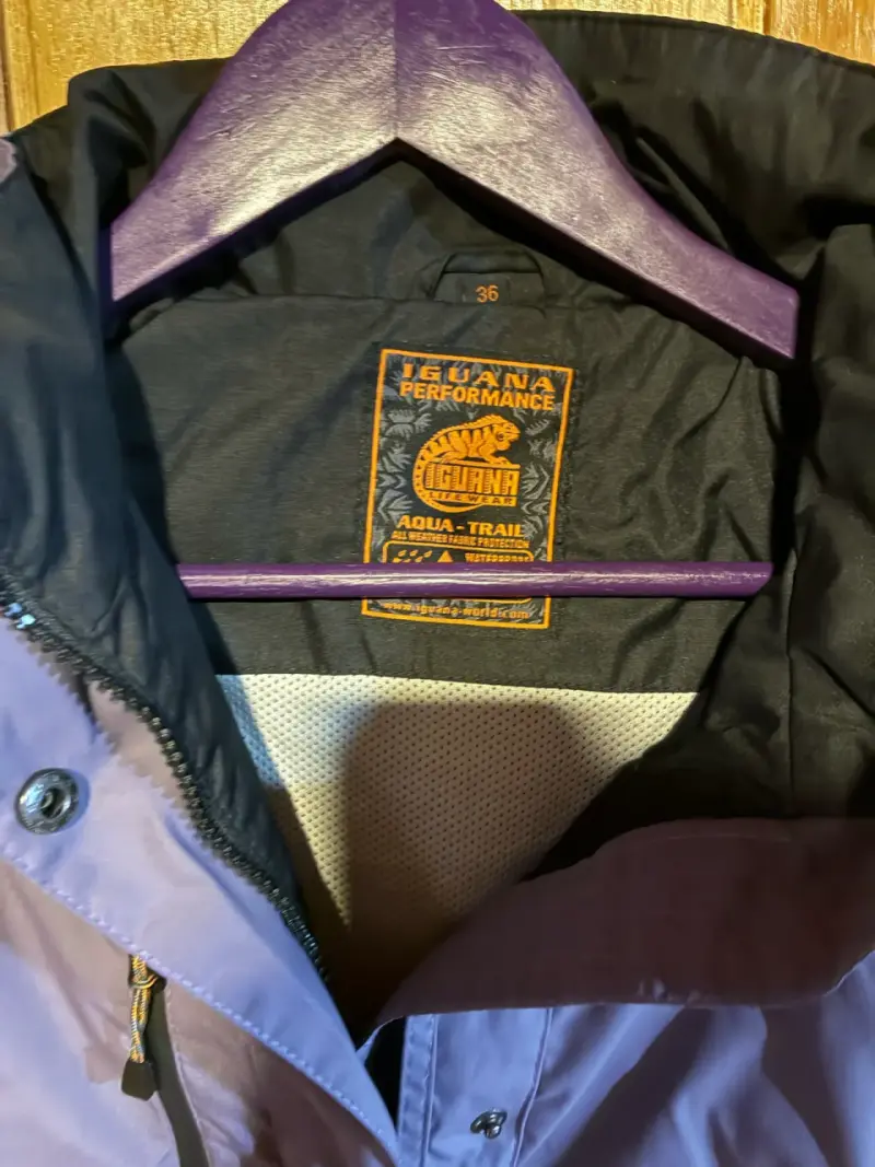 Chaqueta impermeable Iguana talla 36 - 2