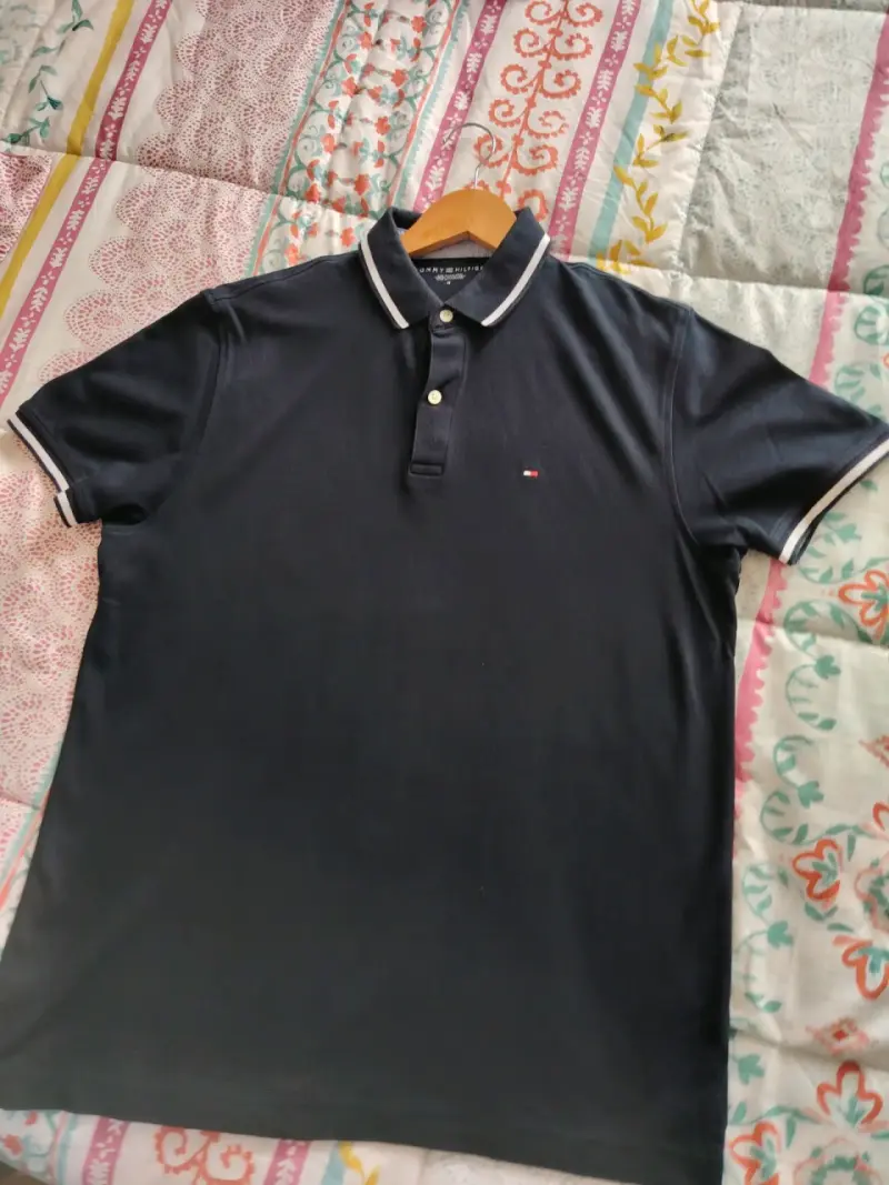Polera Polo azul marino Tommy Hilfiger Talla M - 2