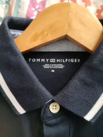 Polera Polo azul marino Tommy Hilfiger Talla M - miniatura 3