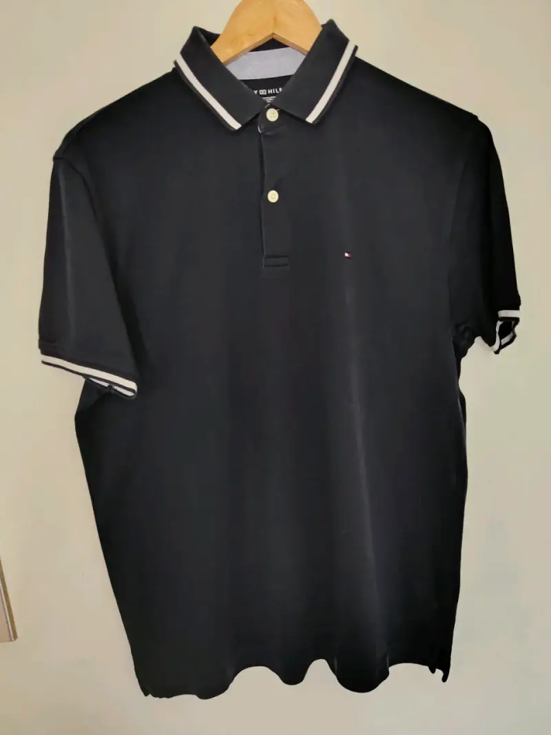 Polera Polo azul marino Tommy Hilfiger Talla M - 5