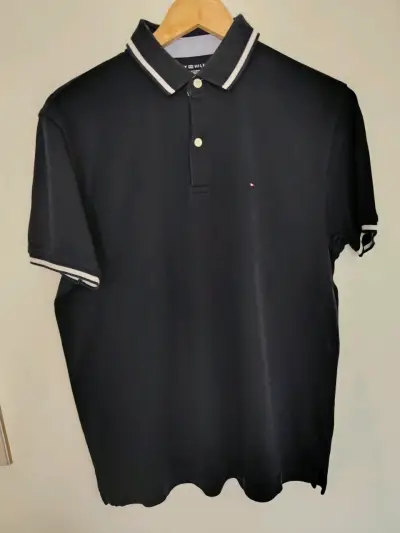 Polera Polo azul marino Tommy Hilfiger Talla M - miniatura 5