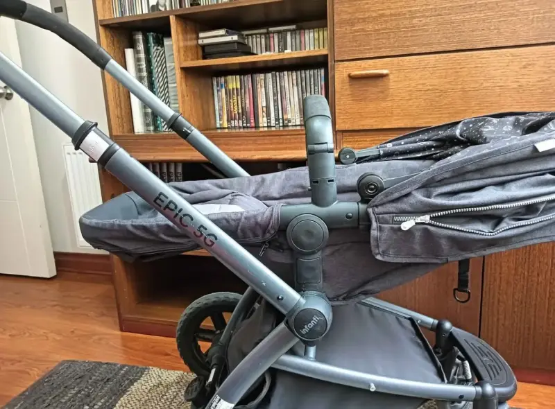 Coche de bebé Epic 5G con silla gris - 2