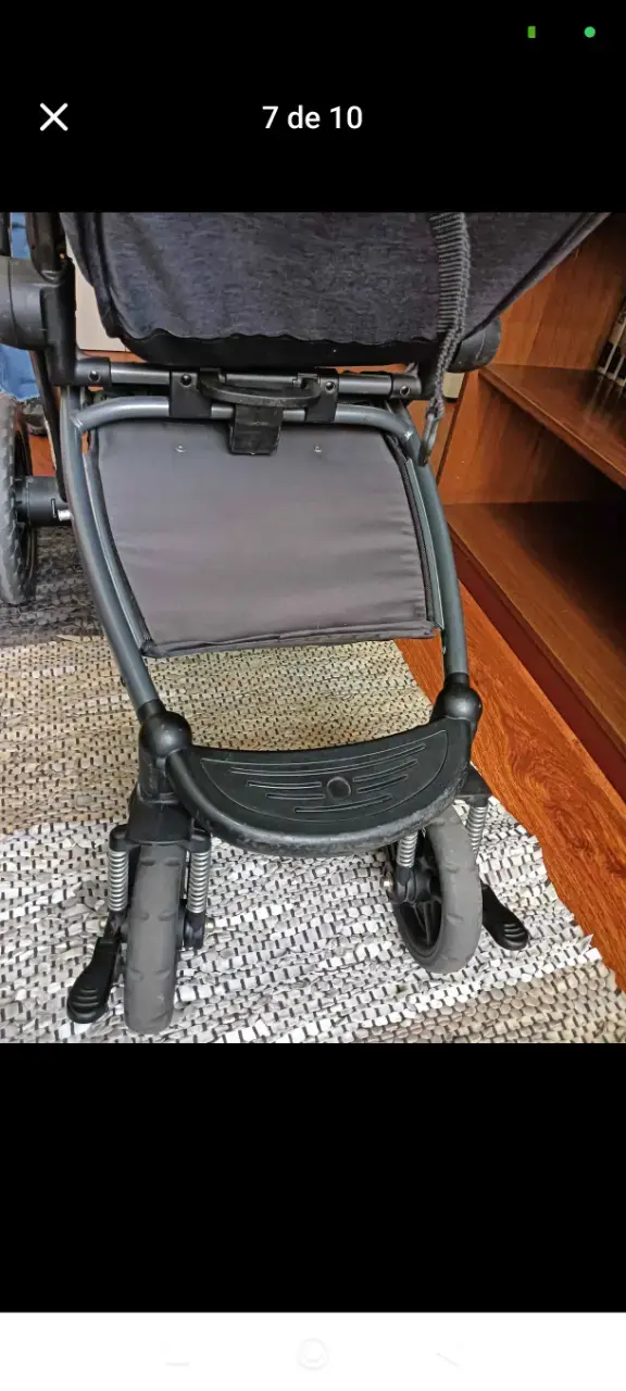 Coche de bebé Epic 5G con silla gris - 4
