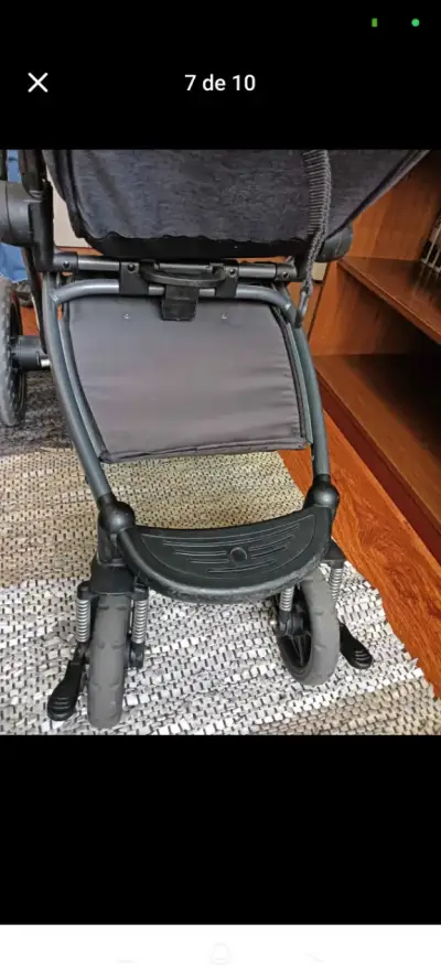 Coche de bebé Epic 5G con silla gris - miniatura 4