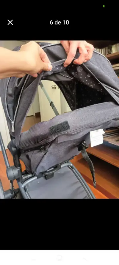 Coche de bebé Epic 5G con silla gris - miniatura 5