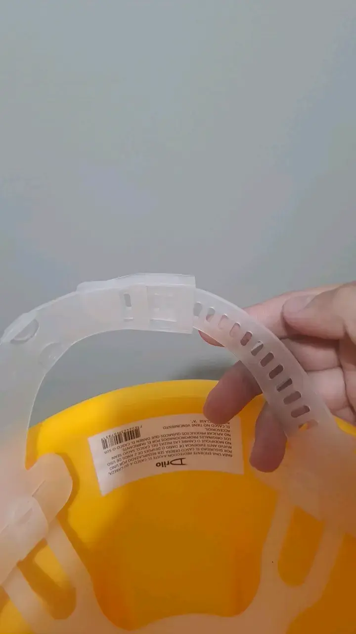 Casco de seguridad amarillo para electricista - 3