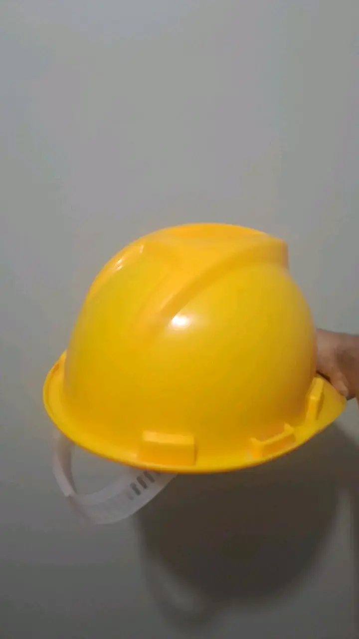 Casco de seguridad amarillo para electricista - 4