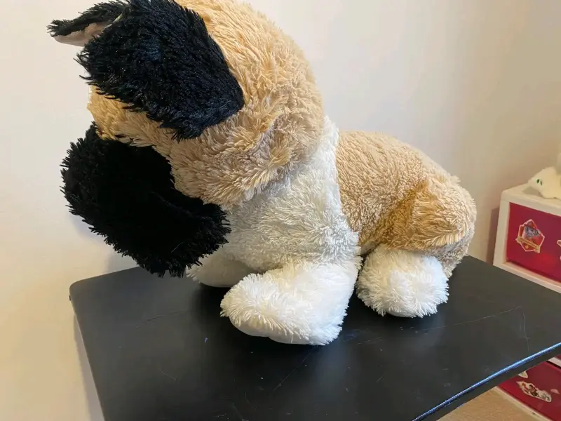 Peluche de perro pug grande suave - 1