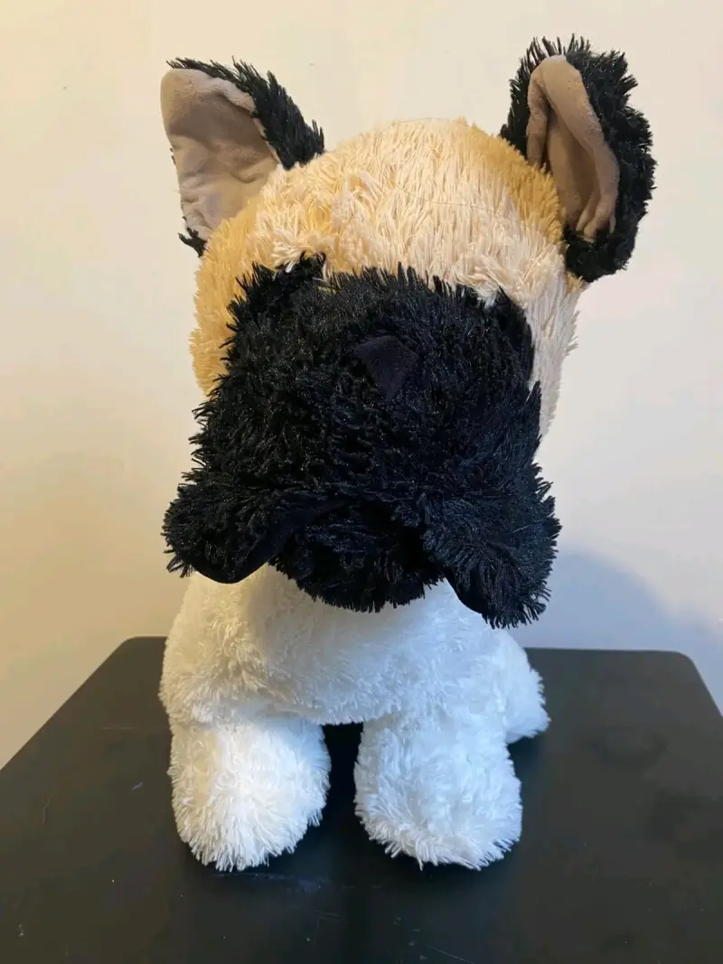Peluche de perro pug grande suave - 3