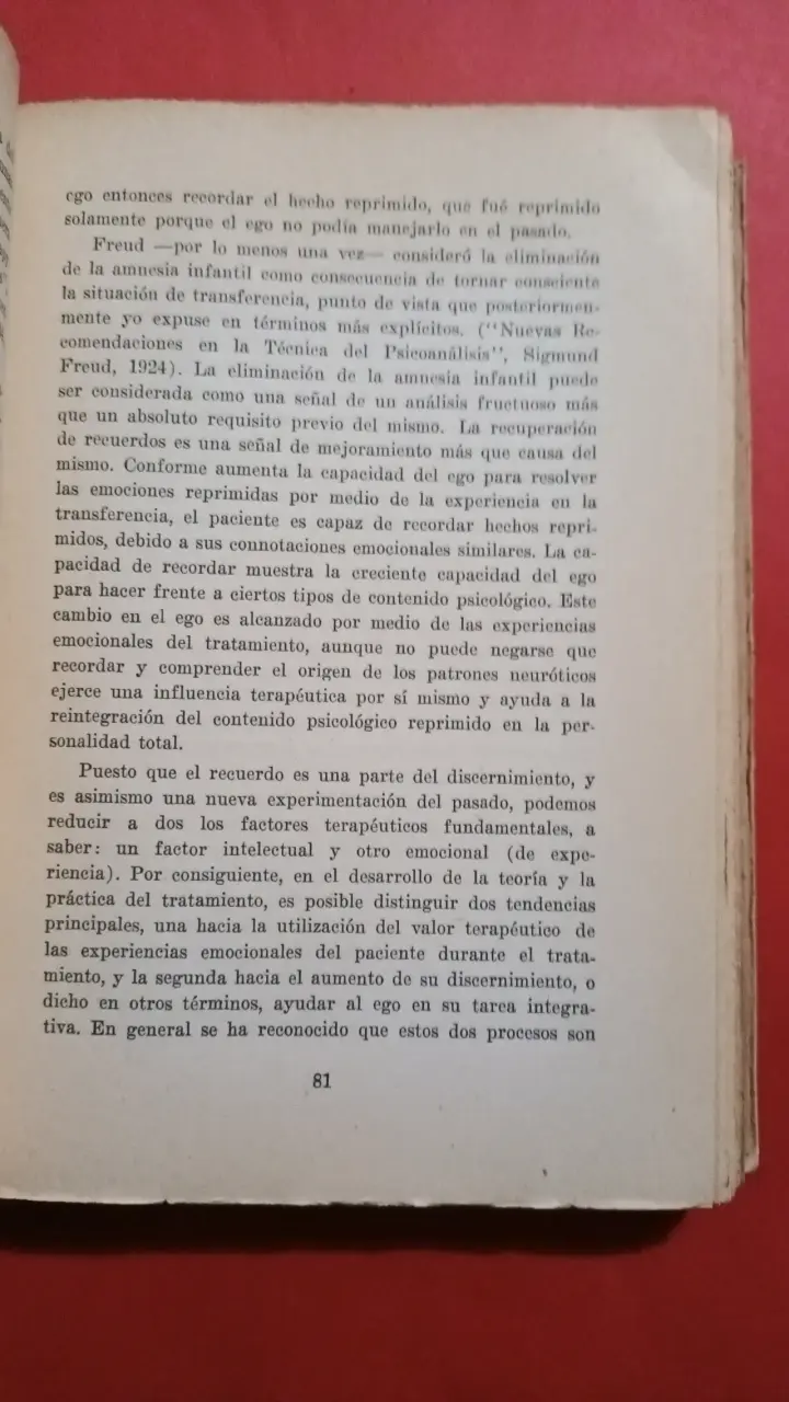 Libro 'Psicoanálisis y Psicoterapia' de Franz Alexander - 3