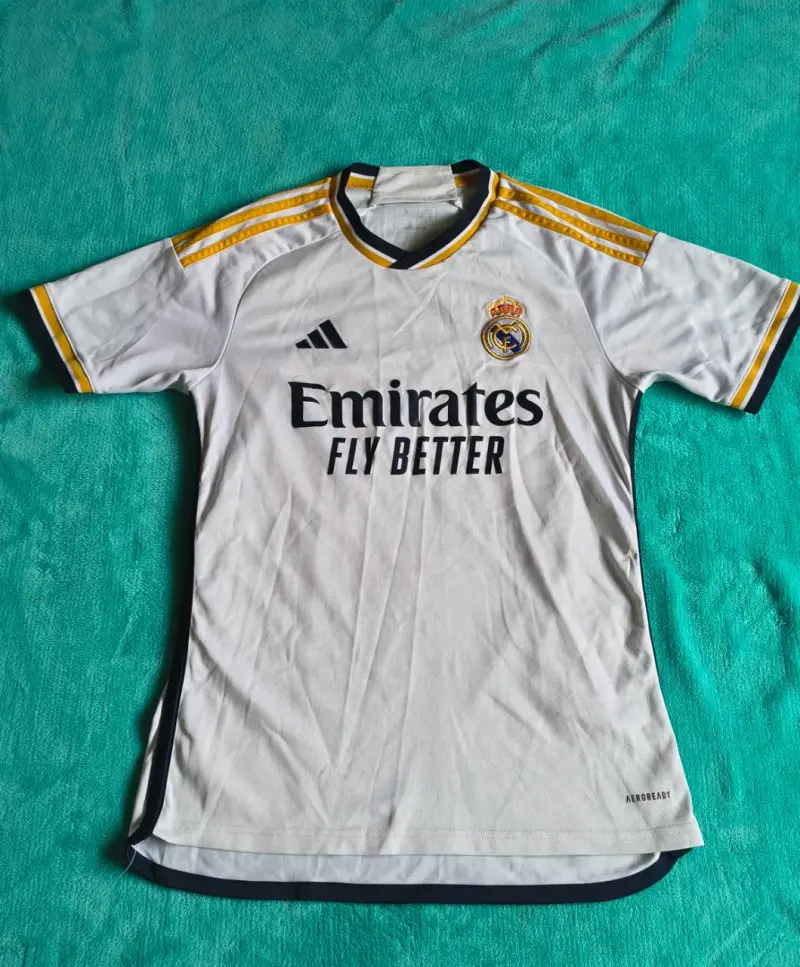 Camiseta Real Madrid Adidas blanca 2023