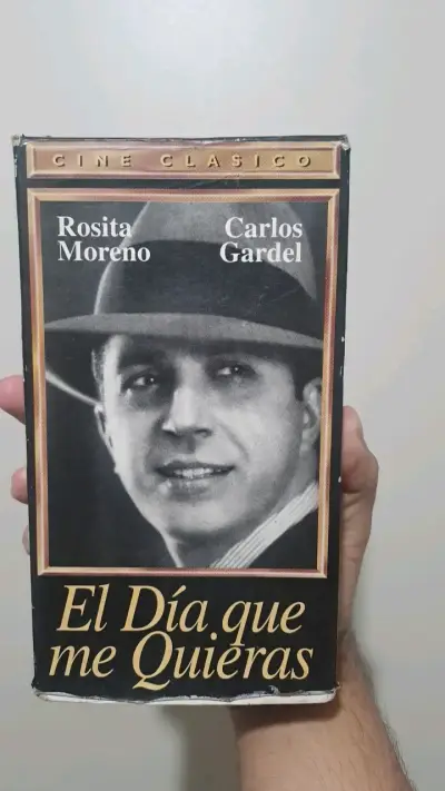 VHS El Día Que Me Quieras, Carlos Gardel - miniatura 1