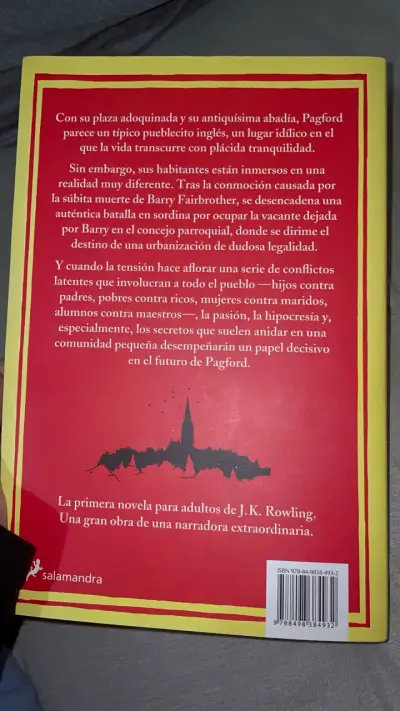 Libro 'Una Vacante Imprevista' de J.K. Rowling - miniatura 4