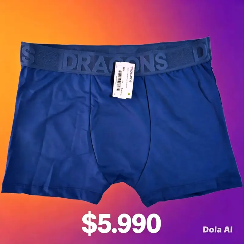 Boxer azul para hombre