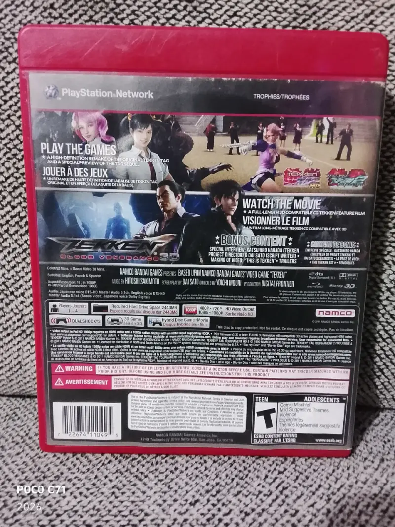 Juego PS3 Tekken Hybrid Edición Especial - 3