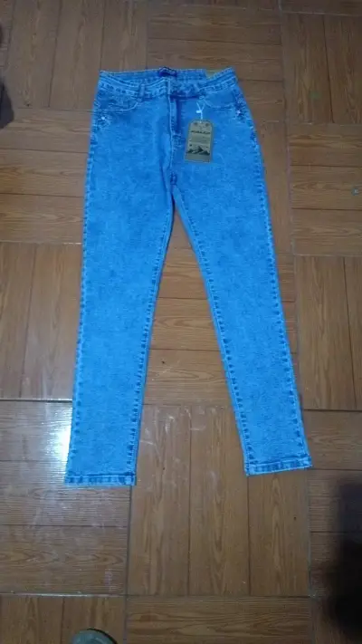 Jeans azul claro para mujer talla 42 - miniatura 1