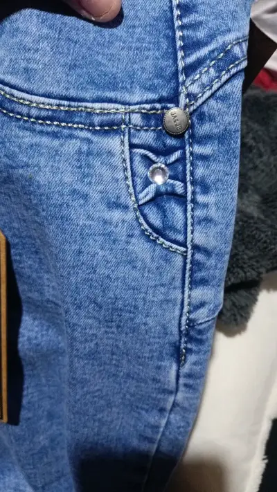 Jeans azul claro para mujer talla 42 - miniatura 5