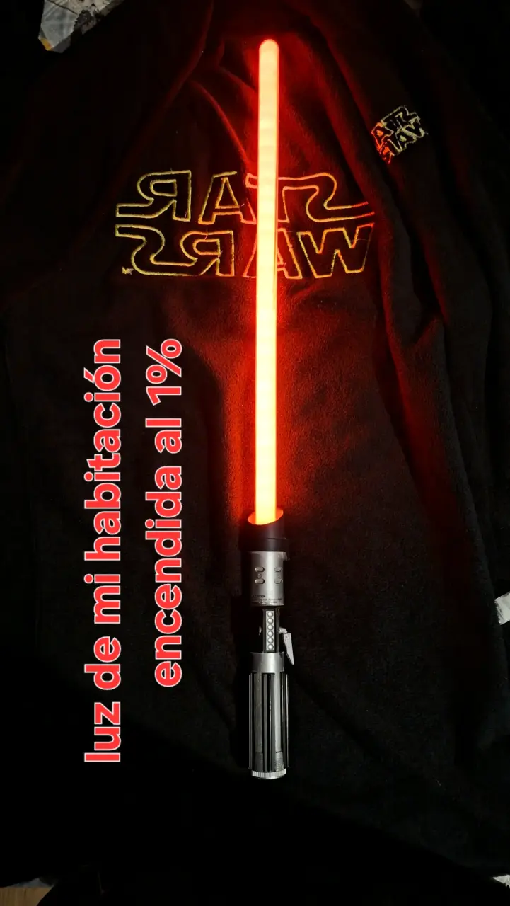 Sable de Luz Rojo Star Wars hasbro - 2