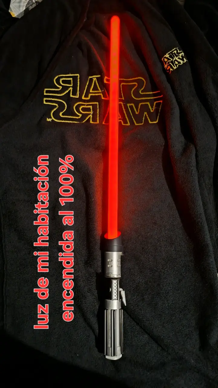 Sable de Luz Rojo Star Wars hasbro - 3