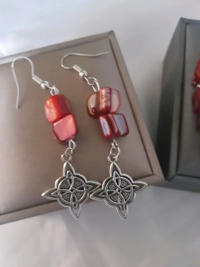 Conjunto de joyería nacar - 3